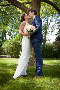 Alisha & Jacob at Plymouth Township Park Plymouth MI wedding photography