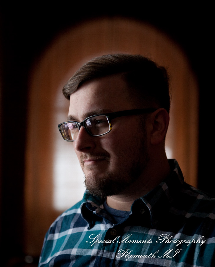 Emily & Ottie at St. John's Resort Plymouth MI engagement photography