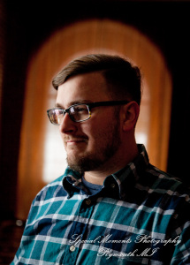 Emily & Ottie at St. John's Resort Plymouth MI engagement photography