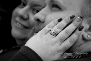 Tiffany & Scott at The River Walk Rochester MI engagement photography