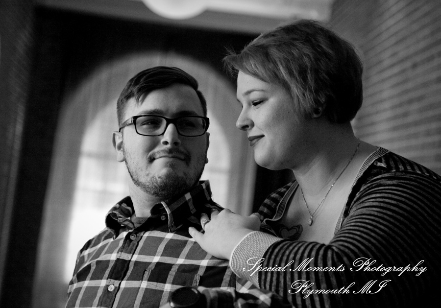 Emily & Ottie at St. John's Resort Plymouth MI engagement photography