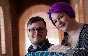 Emily & Ottie at St. John's Resort Plymouth MI engagement photography