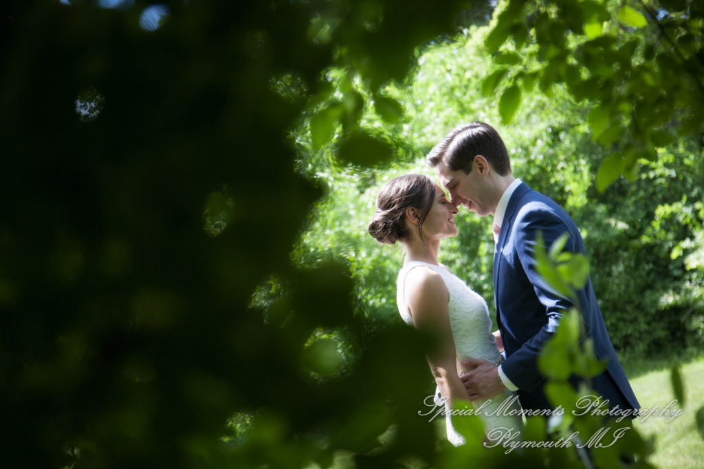 Alisha & Jacob at Plymouth Township Park Plymouth MI wedding photography