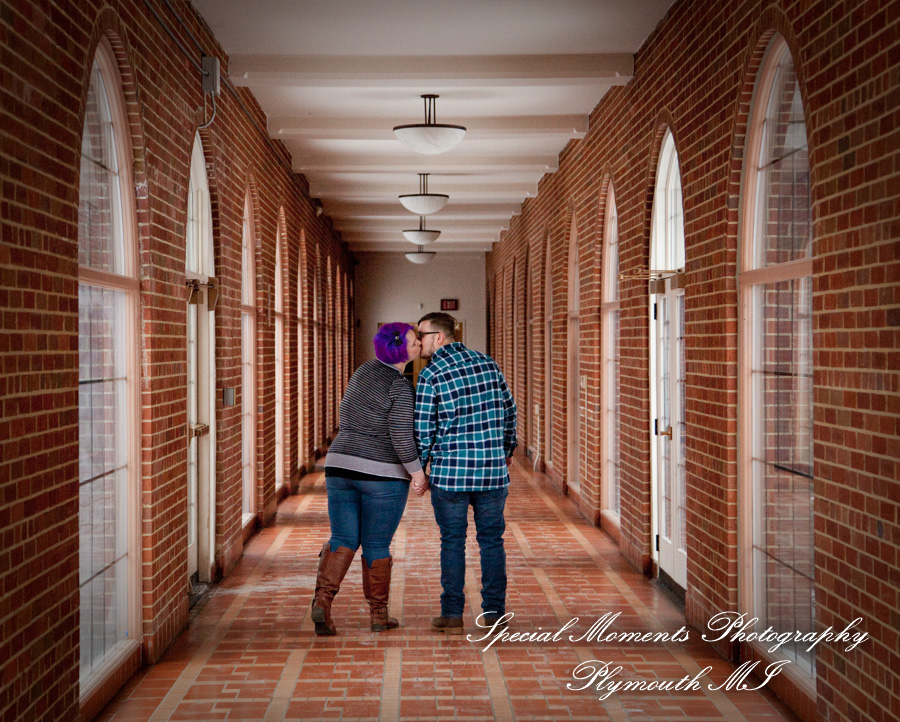 Emily & Ottie at St. John's Resort Plymouth MI engagement photography