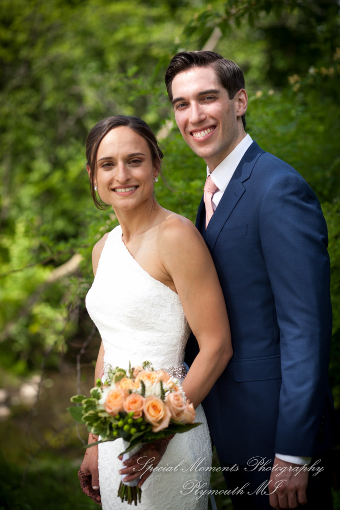 Alisha & Jacob at Plymouth Township Park Plymouth MI wedding photography