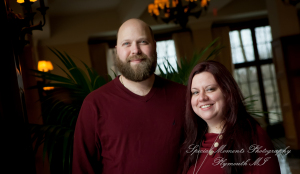 Tiffany & Scott at The River Walk Rochester MI engagement photography