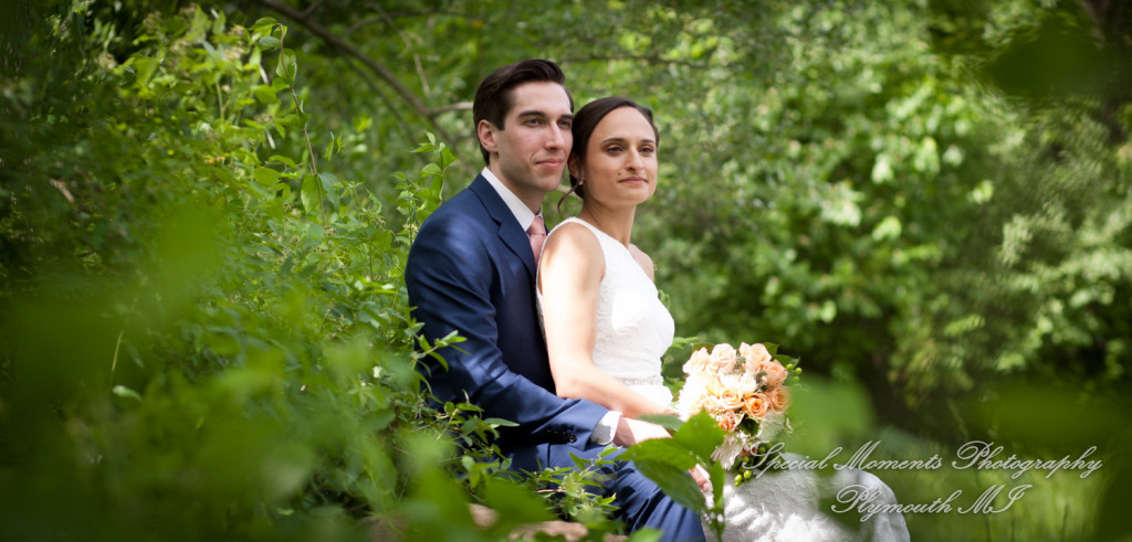 Alisha & Jacob at Plymouth Township Park Plymouth MI wedding photography