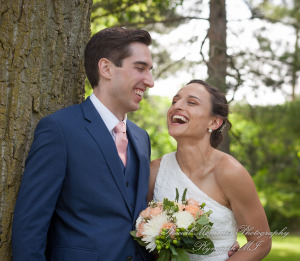 Alisha & Jacob at Plymouth Township Park Plymouth MI wedding photography