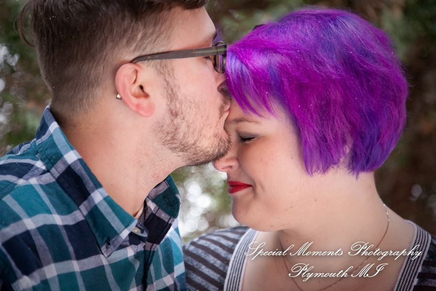 Emily & Ottie at St. John's Resort Plymouth MI engagement photography