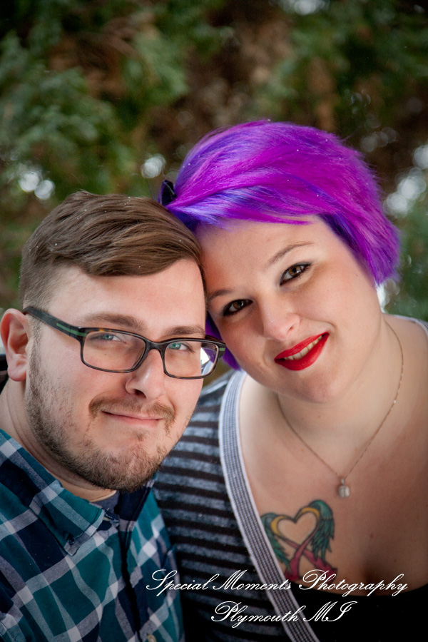 Emily & Ottie at St. John's Resort Plymouth MI engagement photography