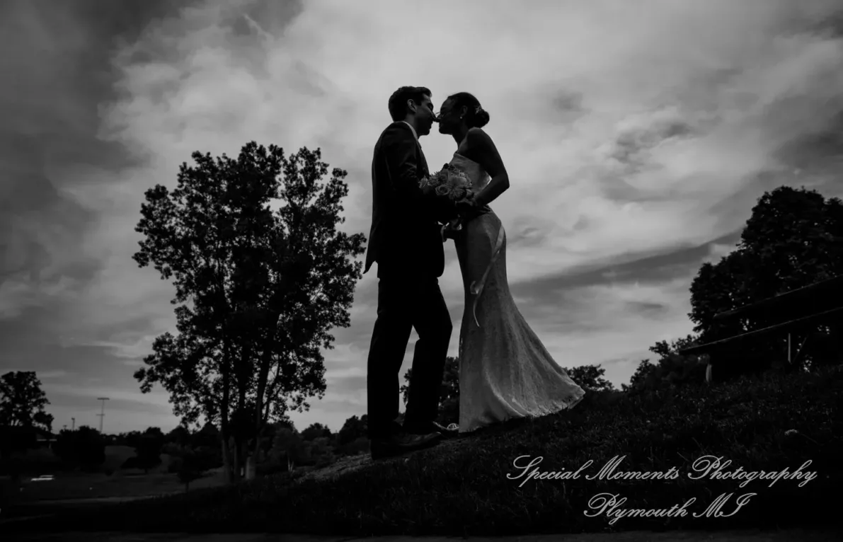 Plymouth Township Park Plymouth MI wedding photograph