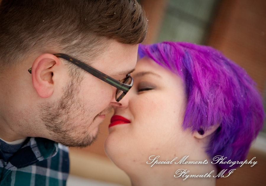 Emily & Ottie at St. John's Resort Plymouth MI engagement photography