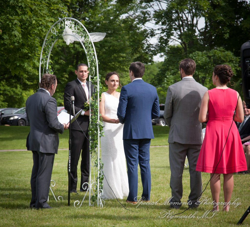 Alisha & Jacob at Plymouth Township Park Plymouth MI wedding photography