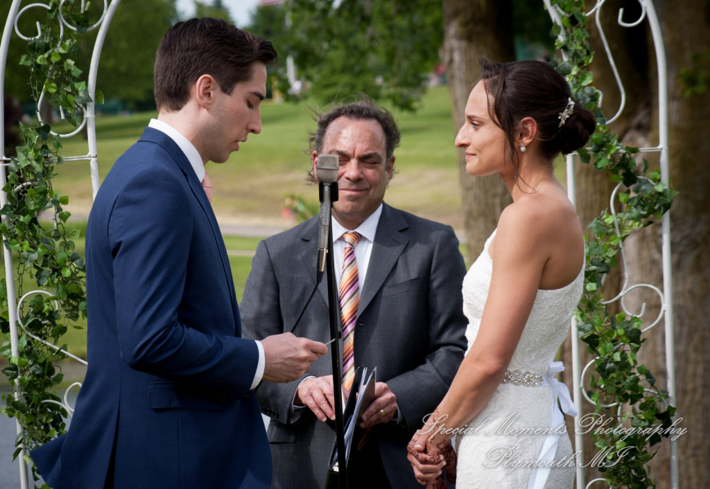 Alisha & Jacob at Plymouth Township Park Plymouth MI wedding photography