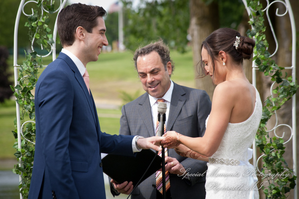 Alisha & Jacob at Plymouth Township Park Plymouth MI wedding photography