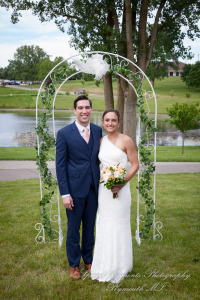 Alisha & Jacob at Plymouth Township Park Plymouth MI wedding photography