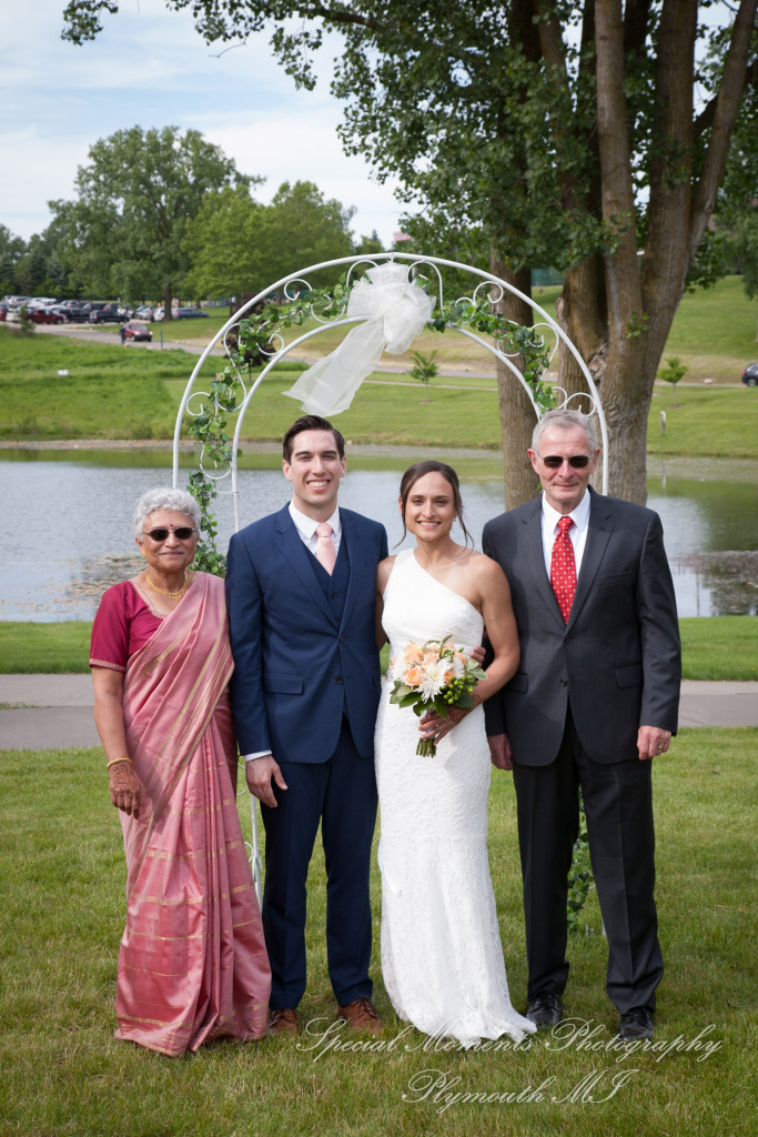 Alisha & Jacob at Plymouth Township Park Plymouth MI wedding photography