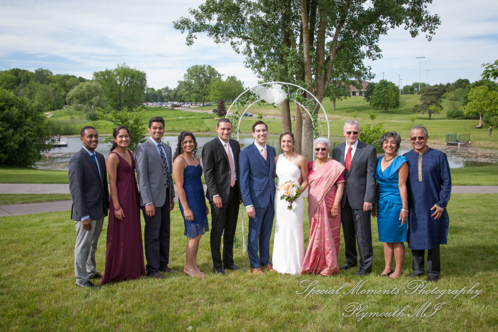 Alisha & Jacob at Plymouth Township Park Plymouth MI wedding photography