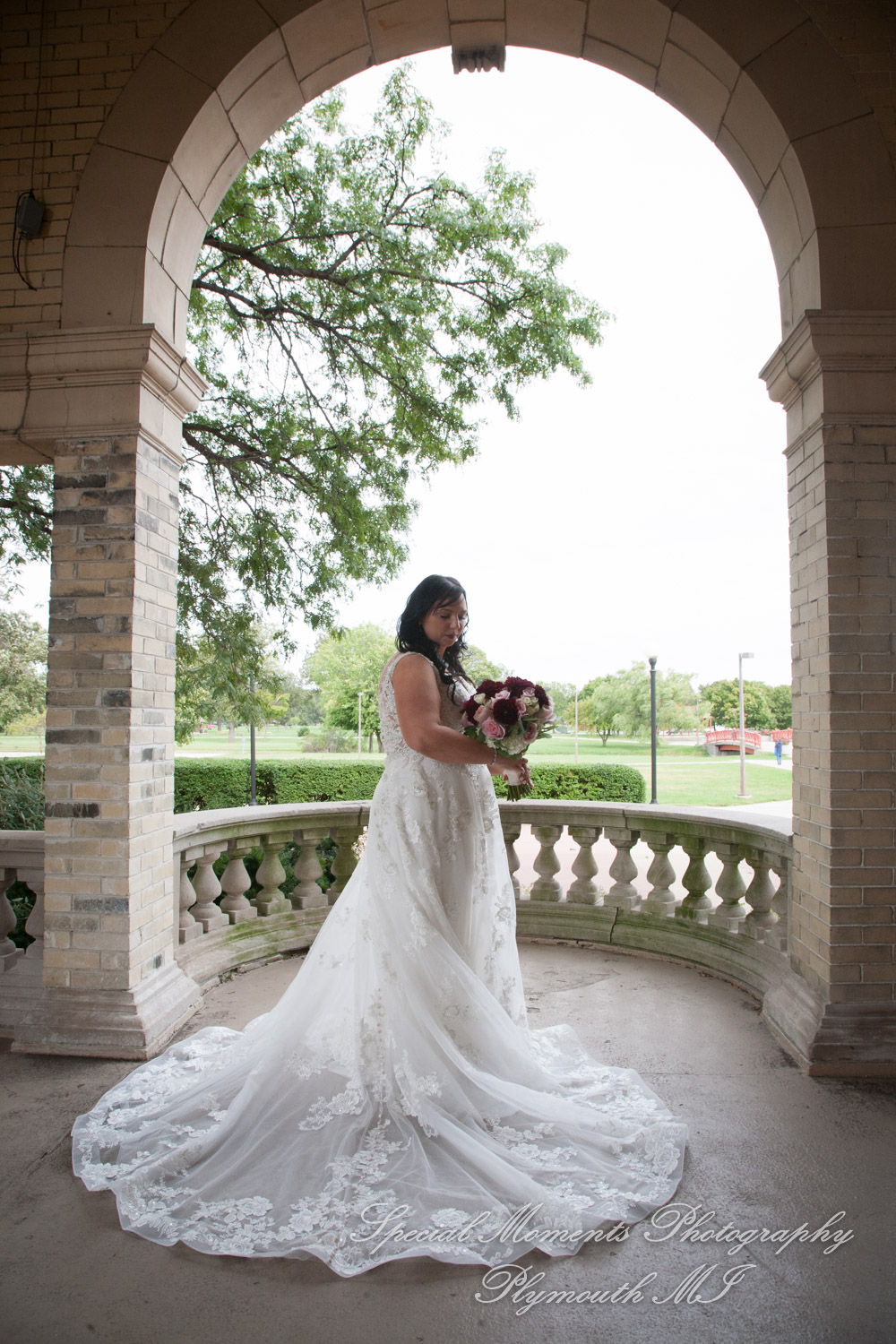 Jessica & Chris at Belle Isle Conservatory Detroit MI wedding photography