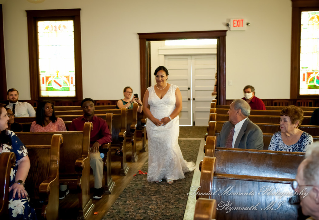 Patricia & Michael at Greenmead Church Livonia MI wedding photography