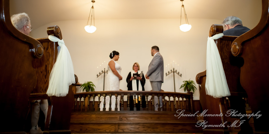 Patricia & Michael at Greenmead Church Livonia MI wedding photography