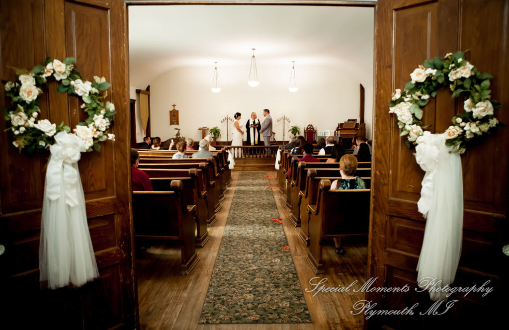 Patricia & Michael at Greenmead Church Livonia MI wedding photography