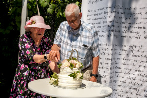 Dona & Paul at Home Allen Park MI wedding photography