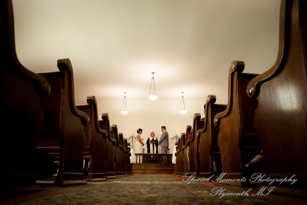 Patricia & Michael at Greenmead Church Livonia MI wedding photography
