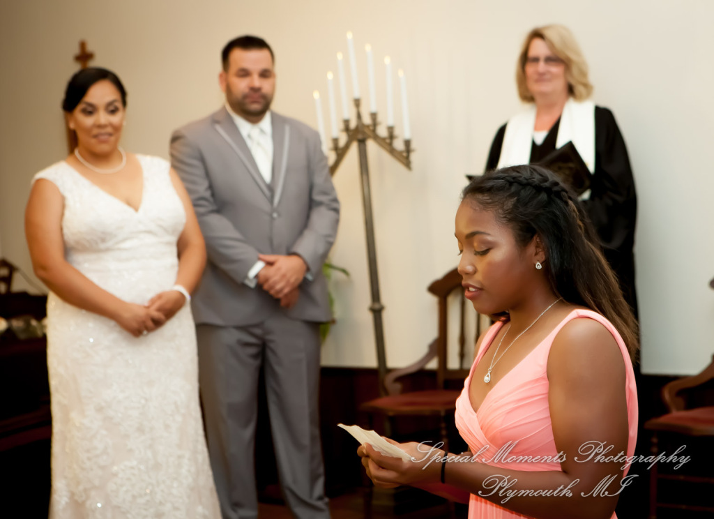 Patricia & Michael at Greenmead Church Livonia MI wedding photography