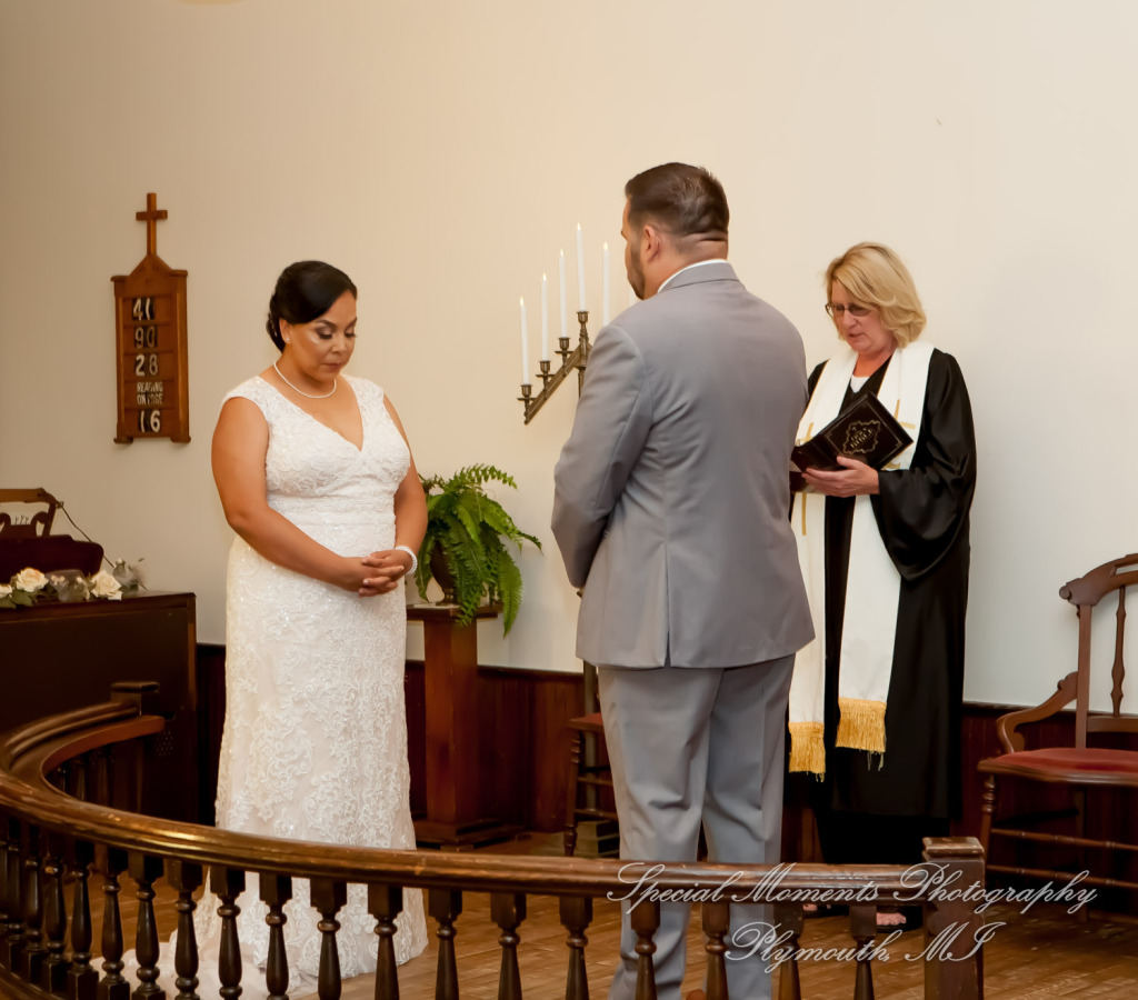 Patricia & Michael at Greenmead Church Livonia MI wedding photography