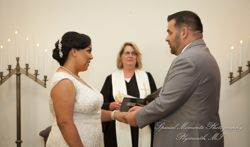 Patricia & Michael at Greenmead Church Livonia MI wedding photography