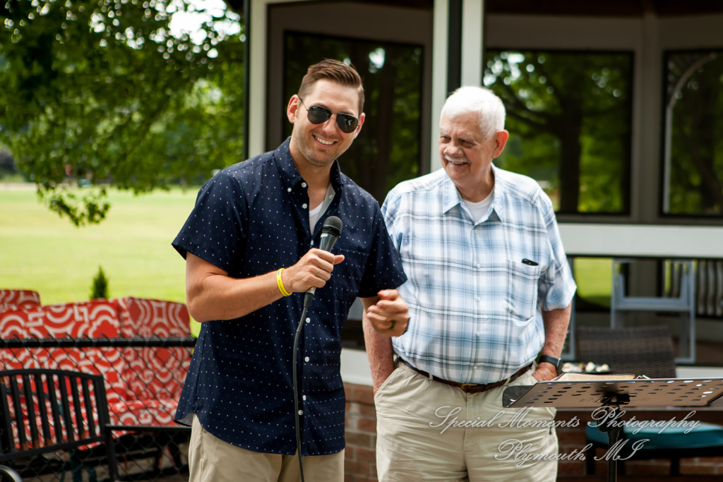 Dona & Paul at Home Allen Park MI wedding photography