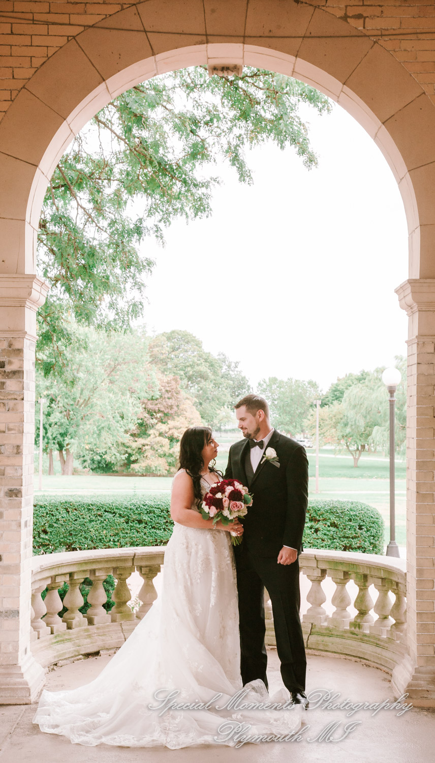 Jessica & Chris at Belle Isle Conservatory Detroit MI wedding photography