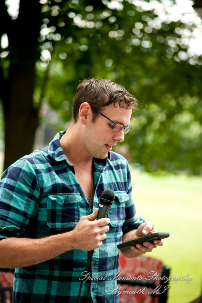 Dona & Paul at Home Allen Park MI wedding photography