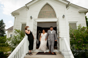 Patricia & Michael at Greenmead Church Livonia MI wedding photography