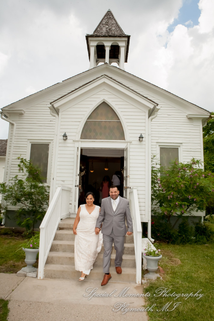 Patricia & Michael at Greenmead Church Livonia MI wedding photography