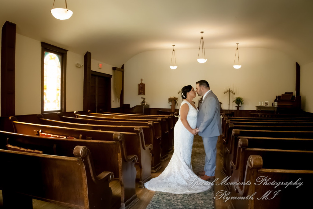 Patricia & Michael at Greenmead Church Livonia MI wedding photography