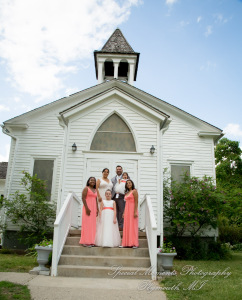 Patricia & Michael at Greenmead Church Livonia MI wedding photography
