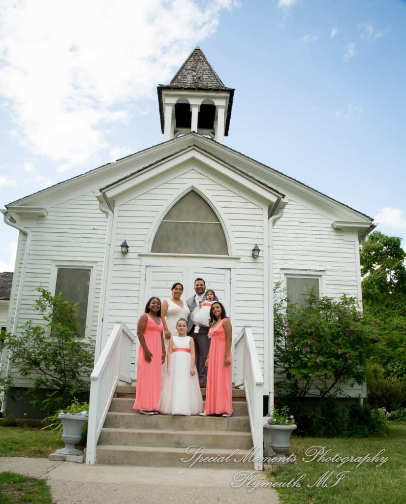 Patricia & Michael at Greenmead Church Livonia MI wedding photography