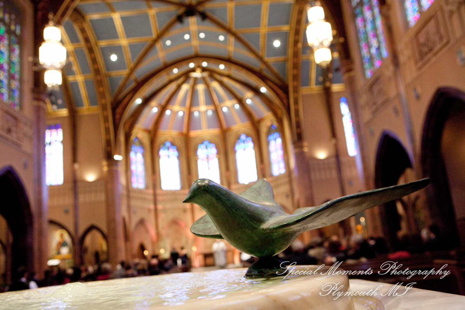 Claire & Paul at St Ambrose Catholic Grosse Pointe Park MI wedding photography