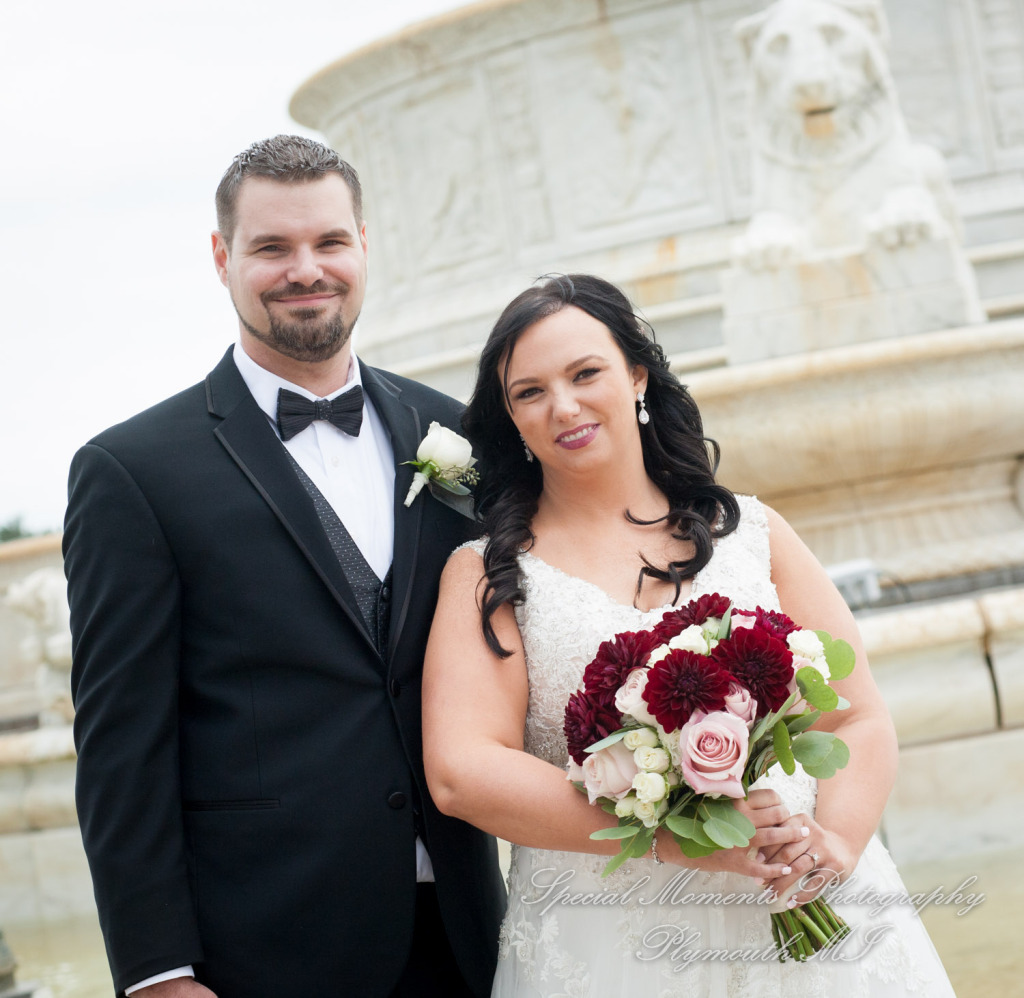 Jessica & Chris at Belle Isle Conservatory Detroit MI wedding photography