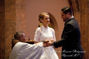 Claire & Paul at St Ambrose Catholic Grosse Pointe Park MI wedding photography