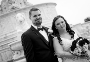 Jessica & Chris at Belle Isle Conservatory Detroit MI wedding photography