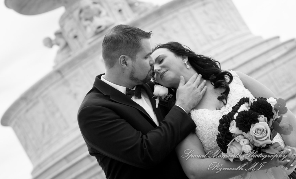 Jessica & Chris at Belle Isle Conservatory Detroit MI wedding photography