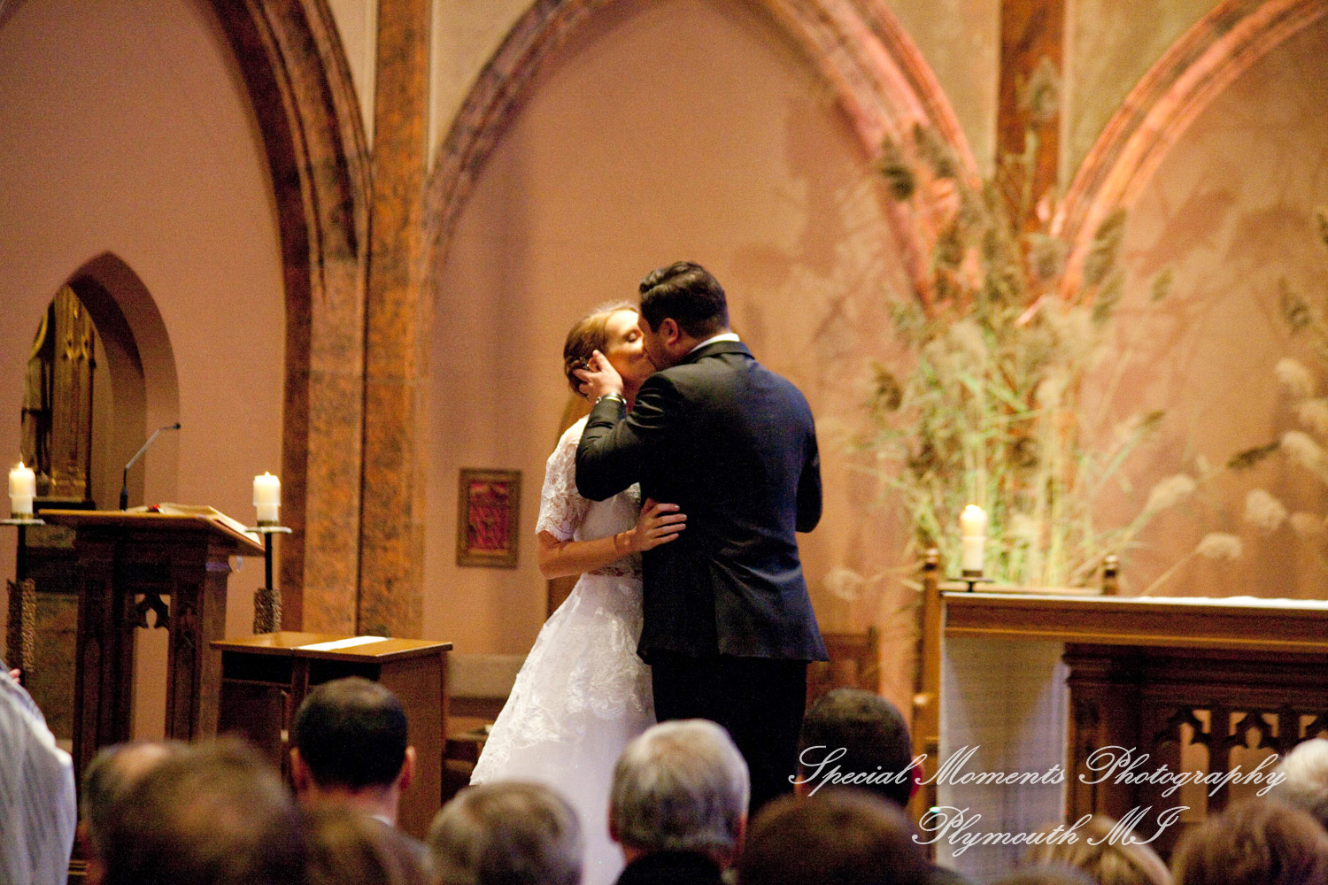 Claire & Paul at St Ambrose Catholic Grosse Pointe Park MI wedding photography