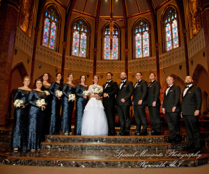 Claire & Paul at St Ambrose Catholic Grosse Pointe Park MI wedding photography