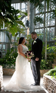 Jessica & Chris at Belle Isle Conservatory Detroit MI wedding photography