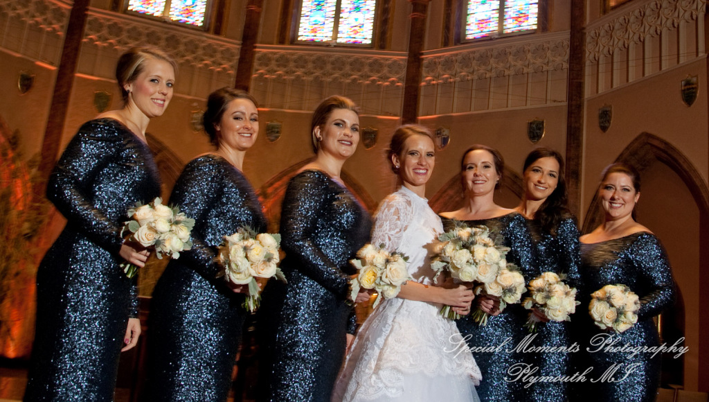 Claire & Paul at St Ambrose Catholic Grosse Pointe Park MI wedding photography