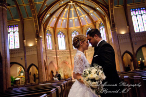 Claire & Paul at St Ambrose Catholic Grosse Pointe Park MI wedding photography