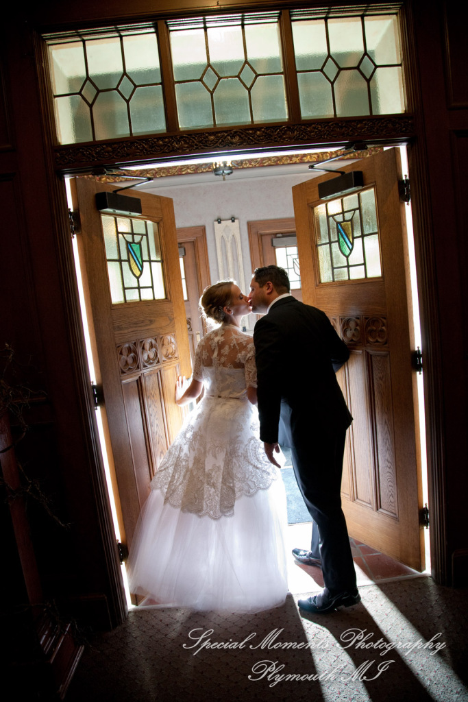 Claire & Paul at St Ambrose Catholic Grosse Pointe Park MI wedding photography